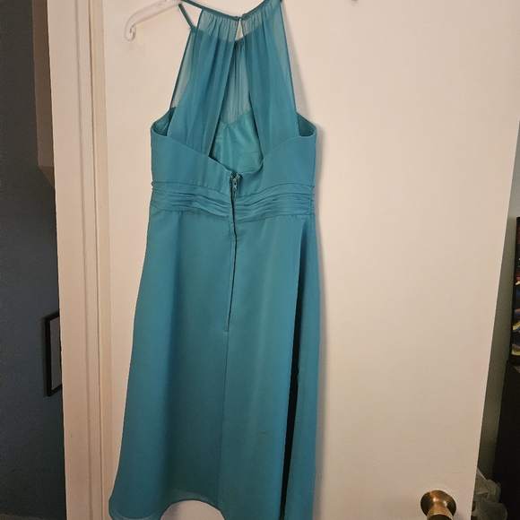 Alfred Angelo Green Dress Size 8 - Picture 3 of 4